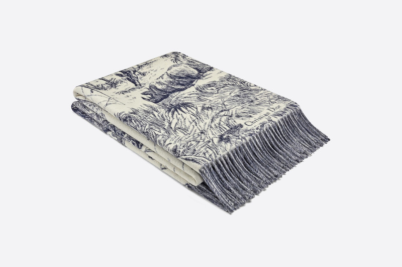 Dior Around the World Blanket 5