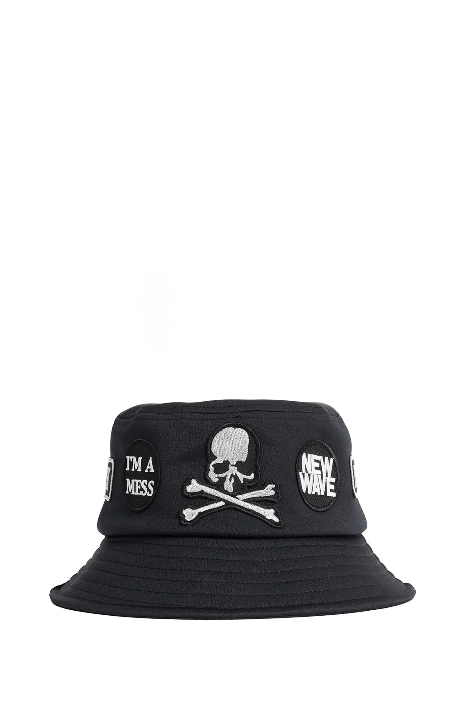 Mj Patched Bucket Hat - 1