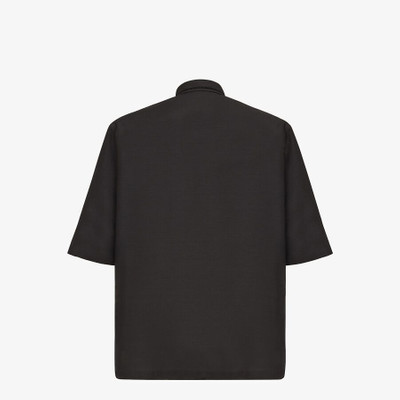 FENDI Black wool shirt outlook