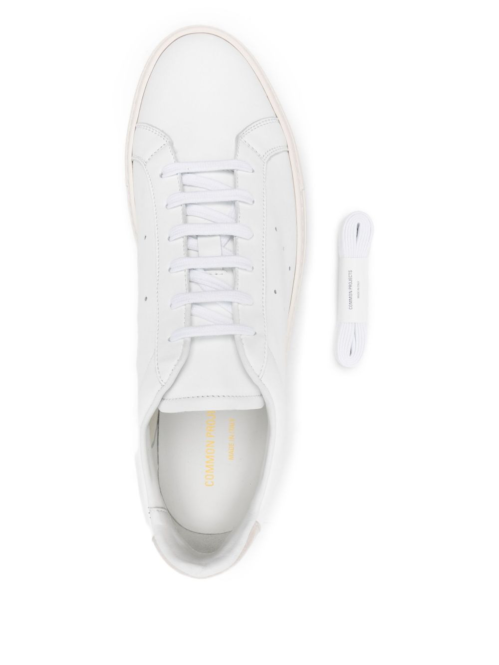 leather suede sneakers - 4