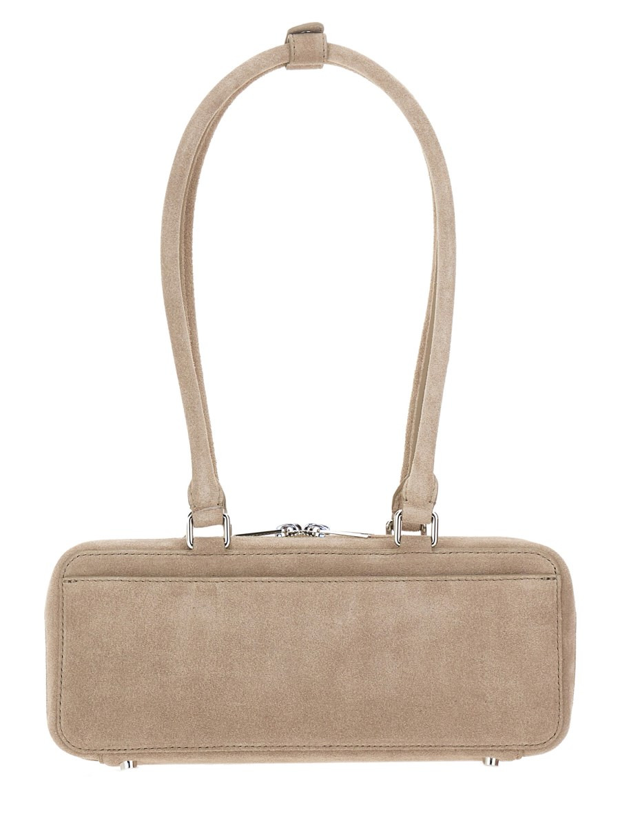 BAGUETTE SHOULDER BAG WITH CHARM - 2