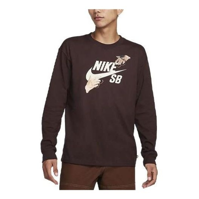 Nike SB Long-Sleeve Skate T-Shirt 'Earth' FQ7682-227 - 1