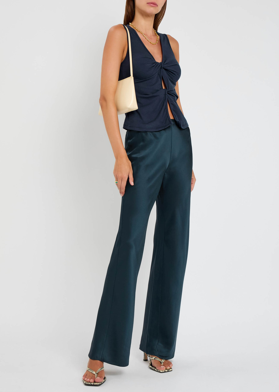 Reformation Gale Straight-leg Satin Trousers - 4
