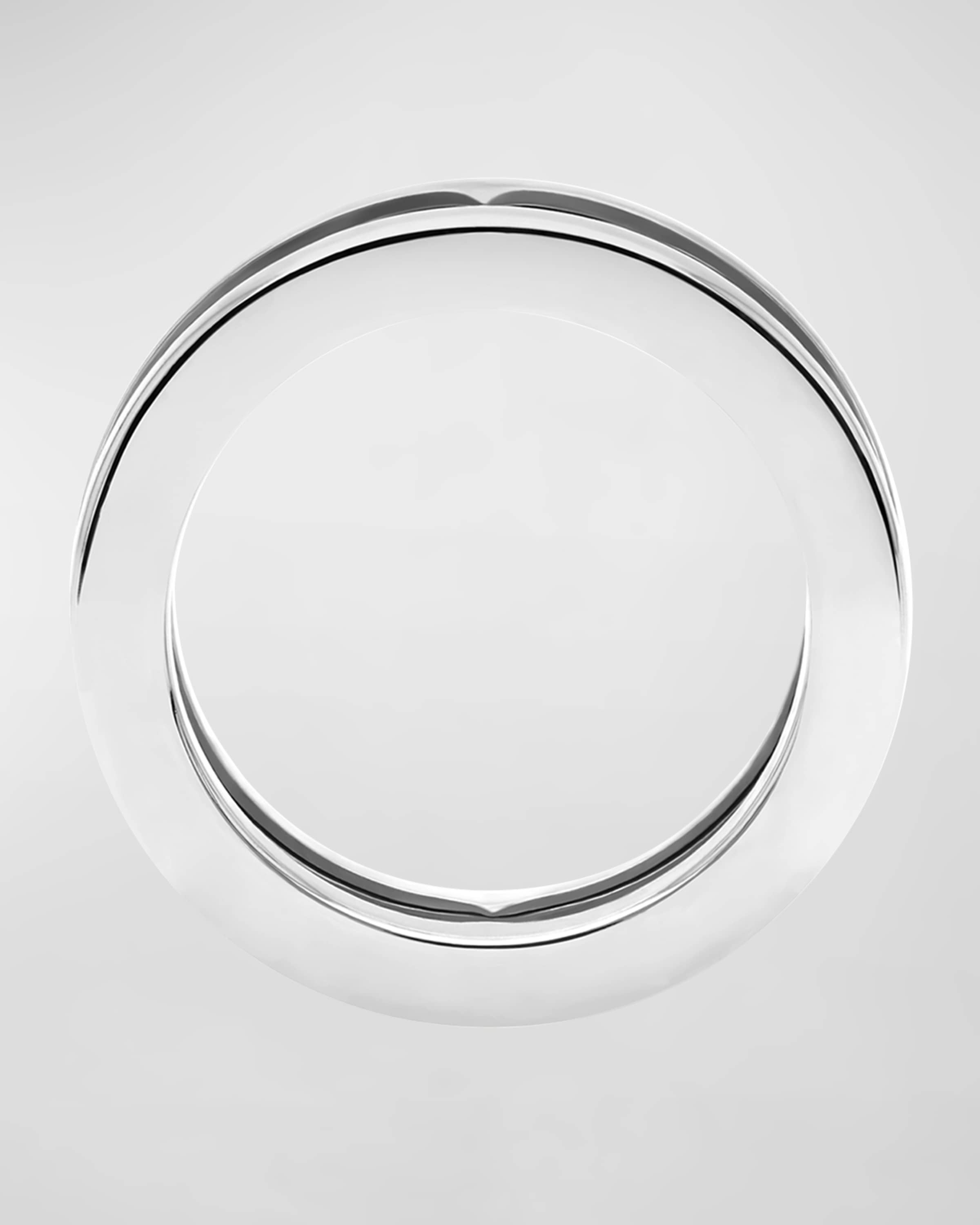 B.Zero1 White Gold 1-Band Logo Ring, EU 51 / US 5.75 - 3