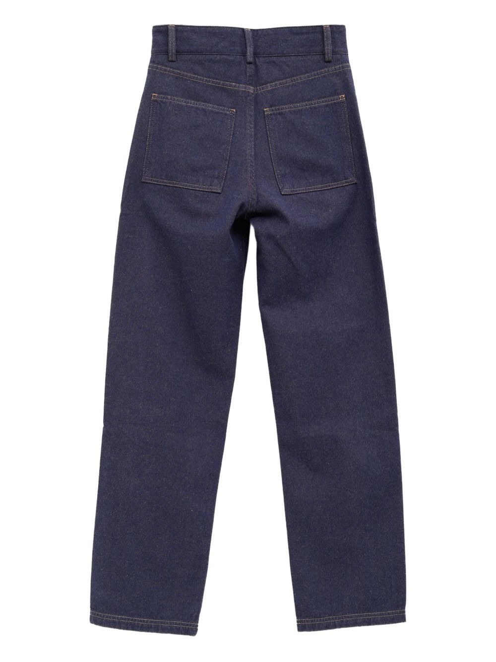 contrasting zip-fastening jeans - 2