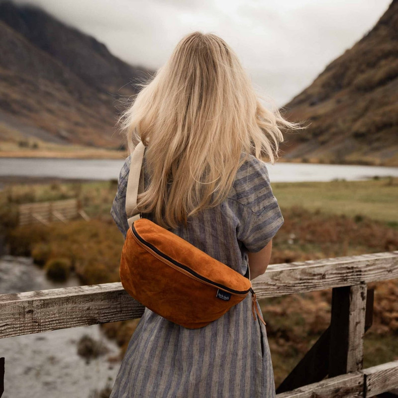 NEW BEAT XL BELT BAG - OCHRE 4