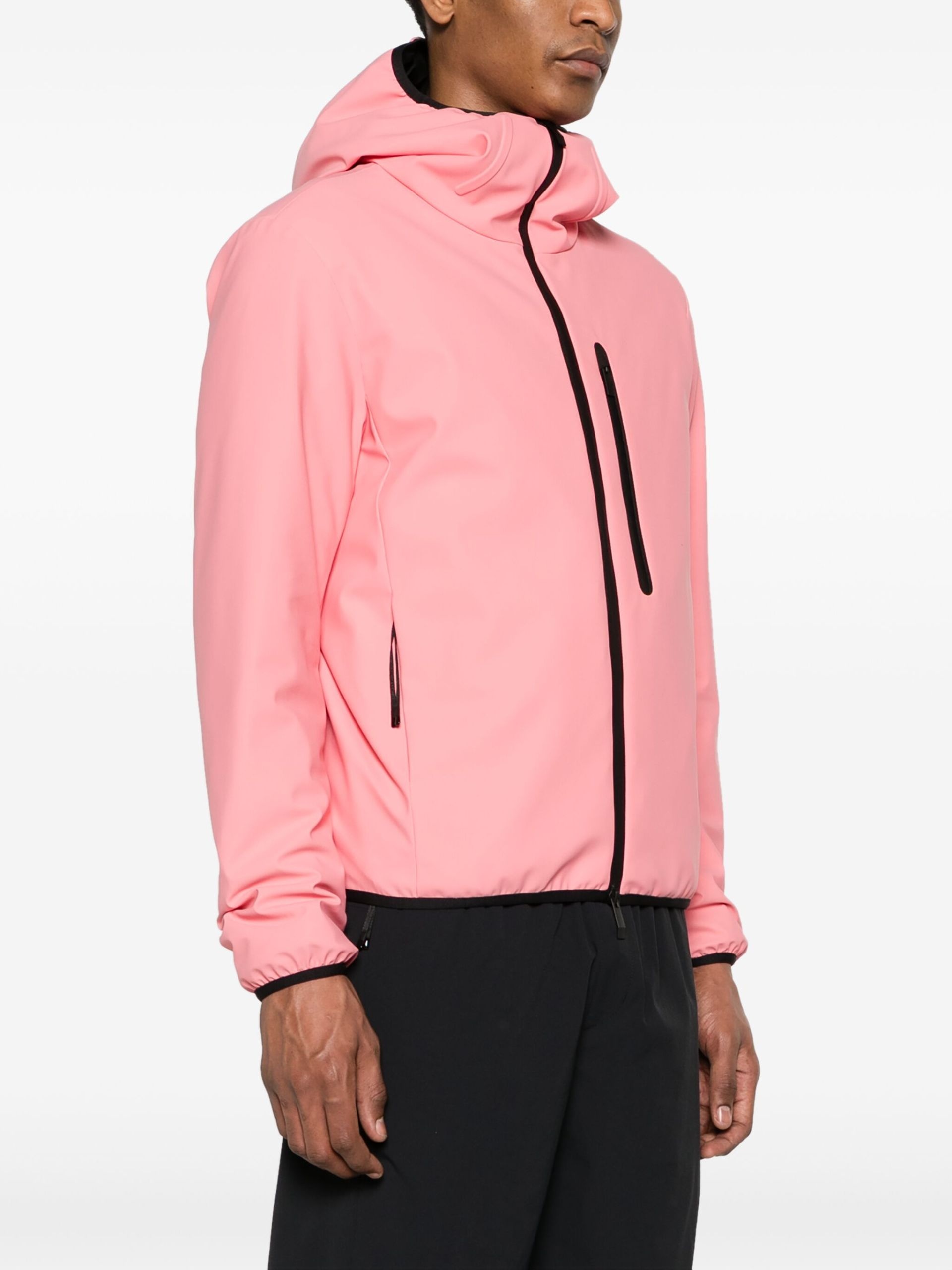 Pink Lausfer Short Down Jacket - 3