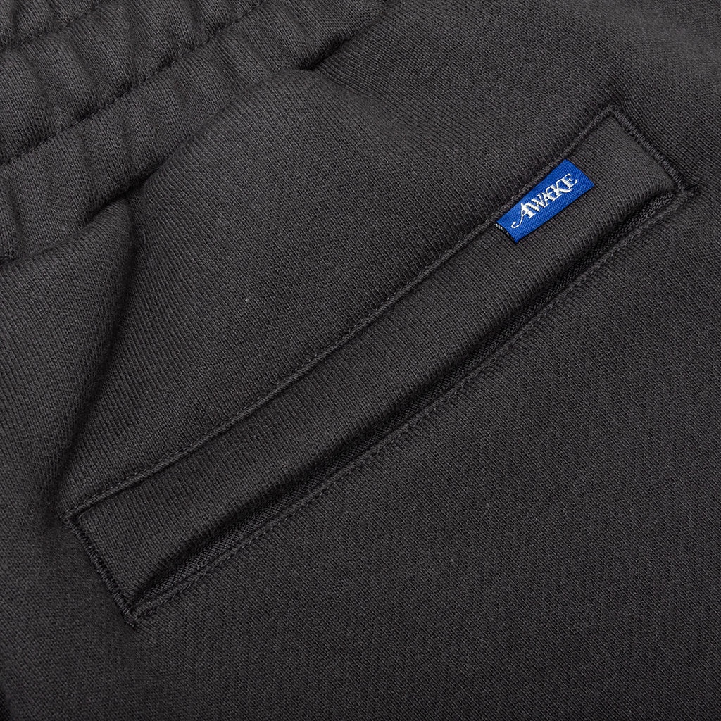 DEBOSSED SWEATSHORTS - BLACK - 4