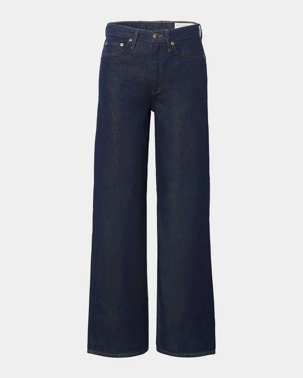 Featherweight Logan Mid-Rise Wide Jeans - 1