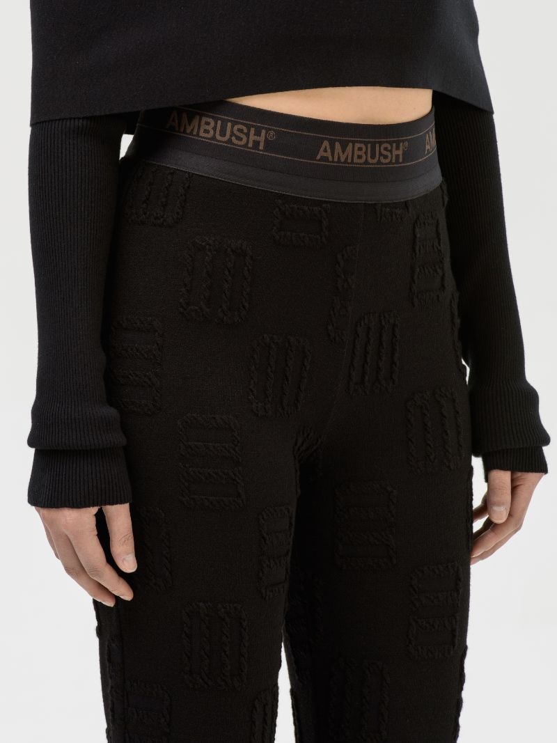 MONOGRAM FLARE LEGGINGS - 7