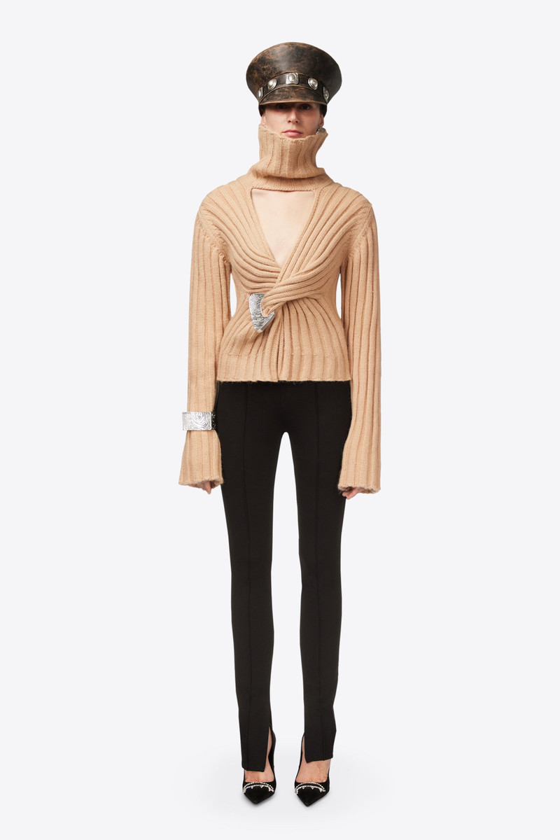 TWISTED KNIT TURTLENECK SWEATER 3
