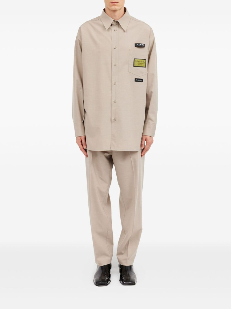 MM6 Maison Margiela long-sleeved shirt outlook