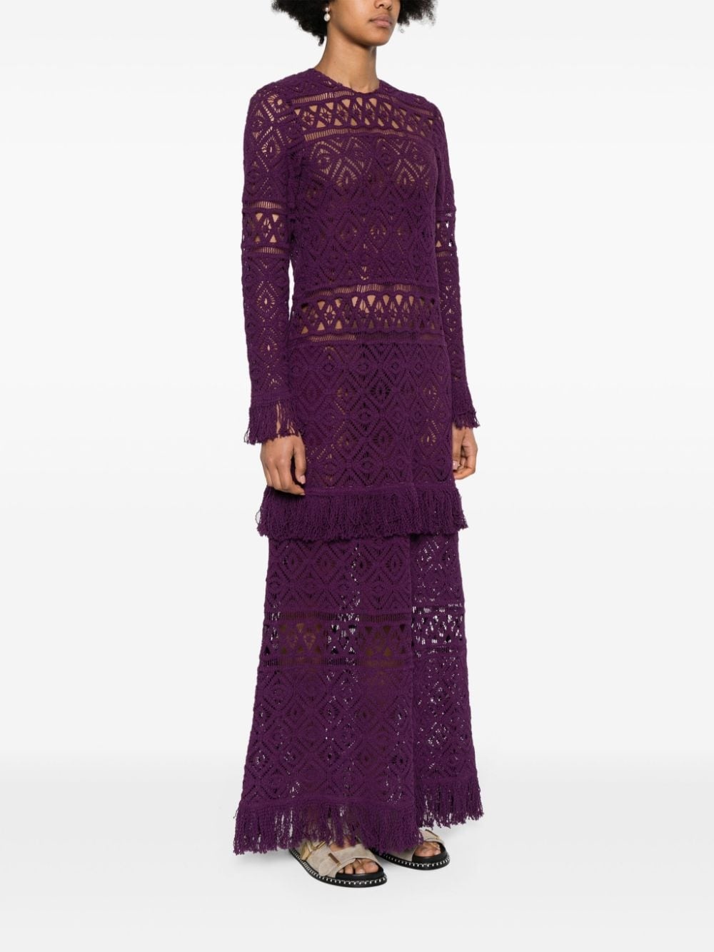 Lacey Swing macramÃ© dress - 3