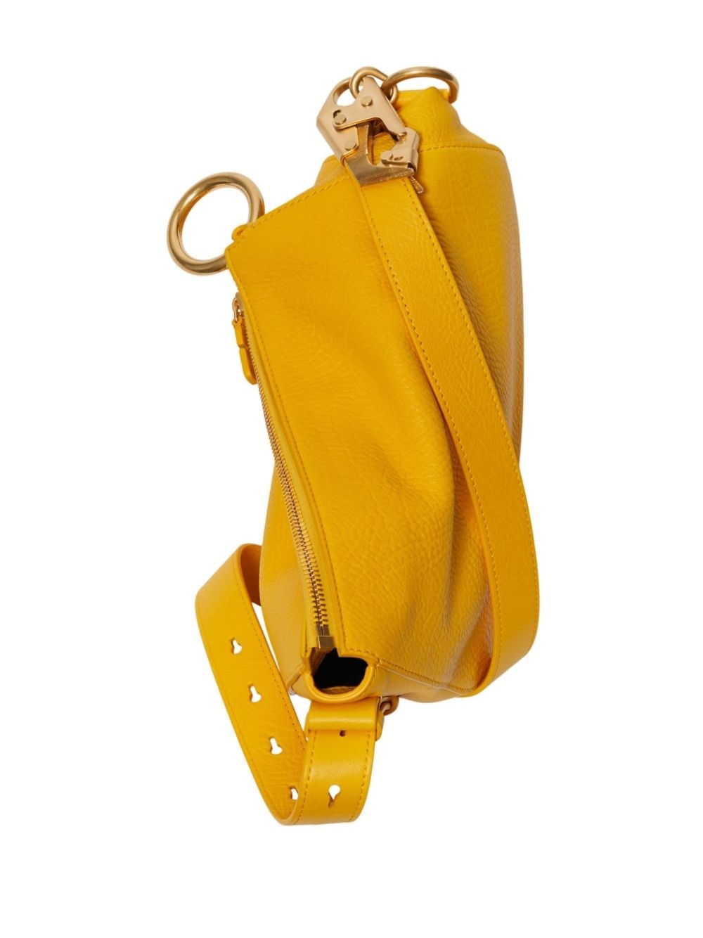 Tasche zip-up leather shoulder bag - 4