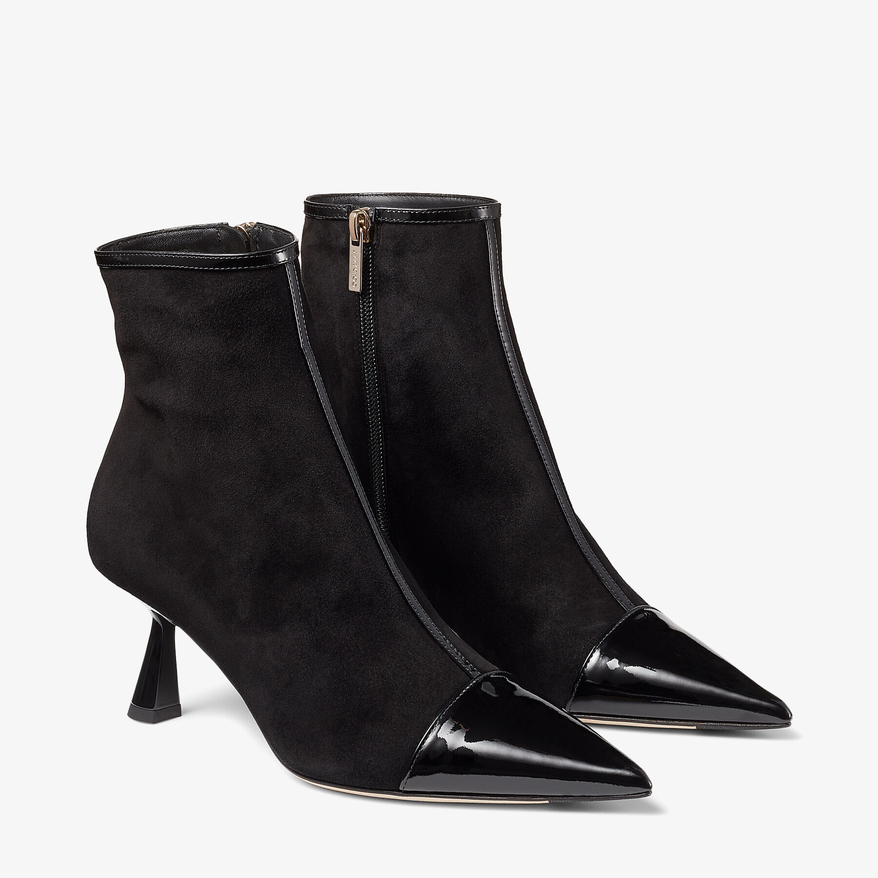 Kix/z 65
Black Patent and Suede Ankle Boots - 3