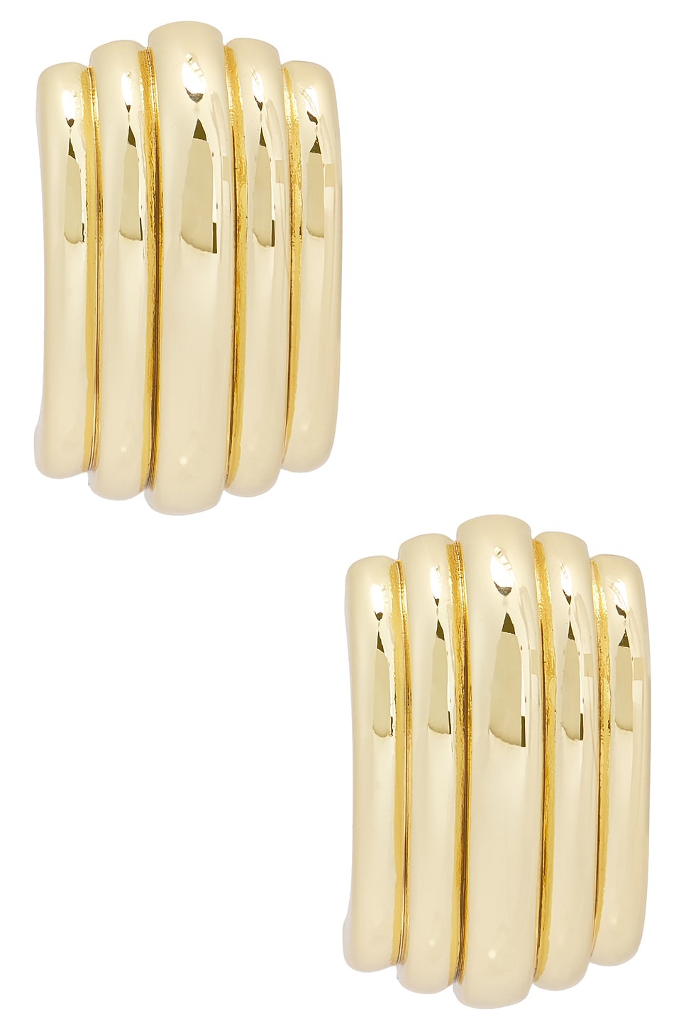 PENDIENTES CHUNKY RIBBED - 2