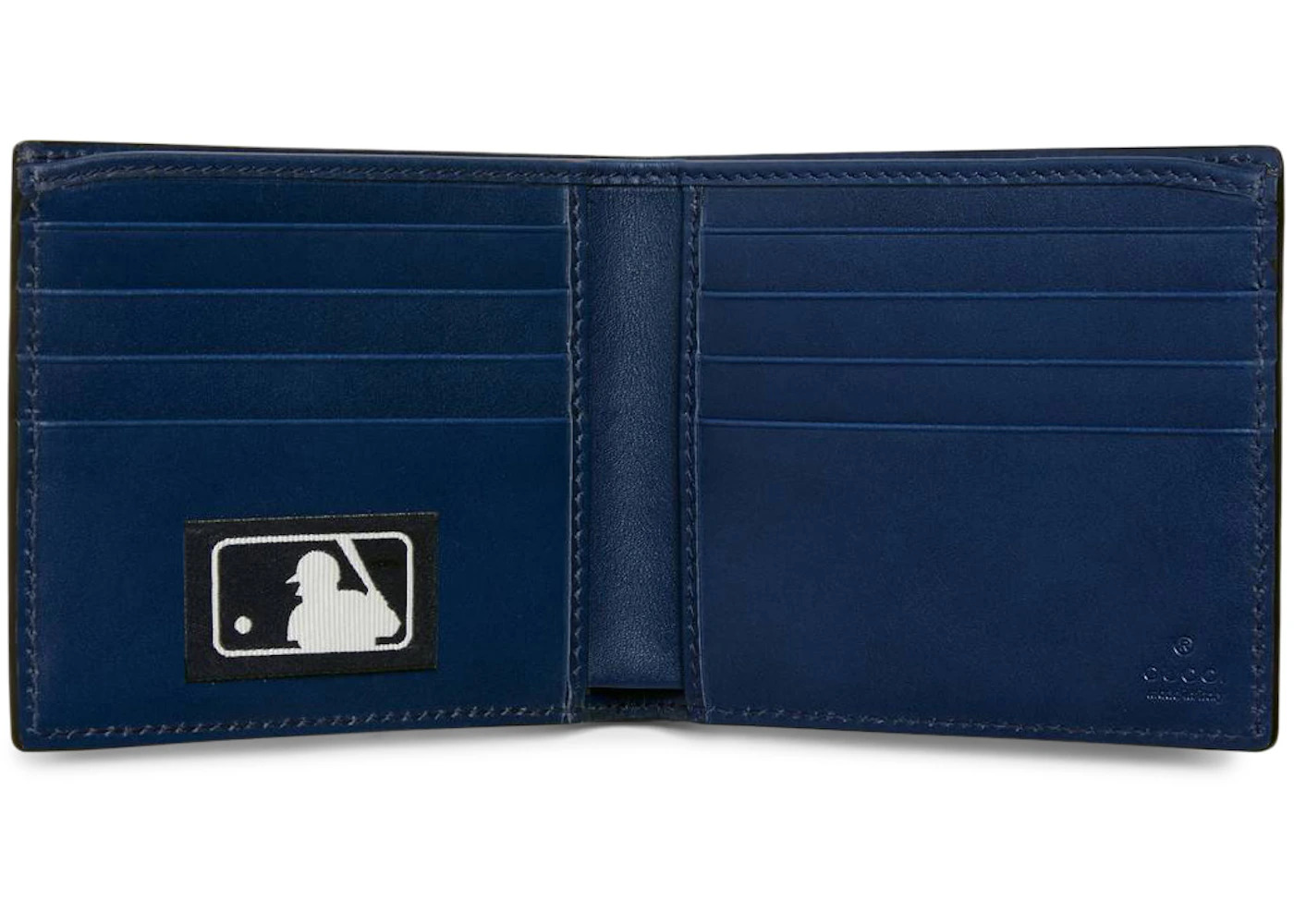 Gucci Wallet NY Yankees Patch Royal Blue - 3