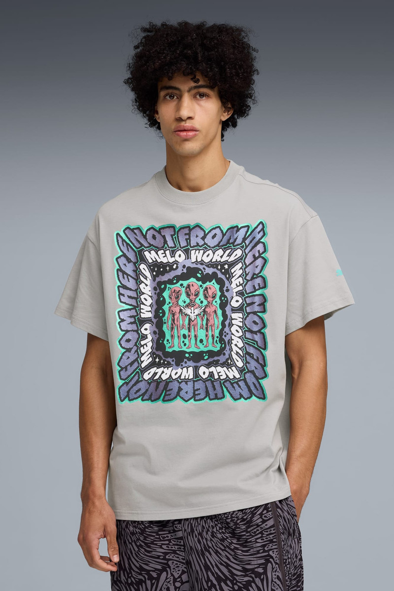PUMA Melo World Tee II Oversized Tee Men outlook