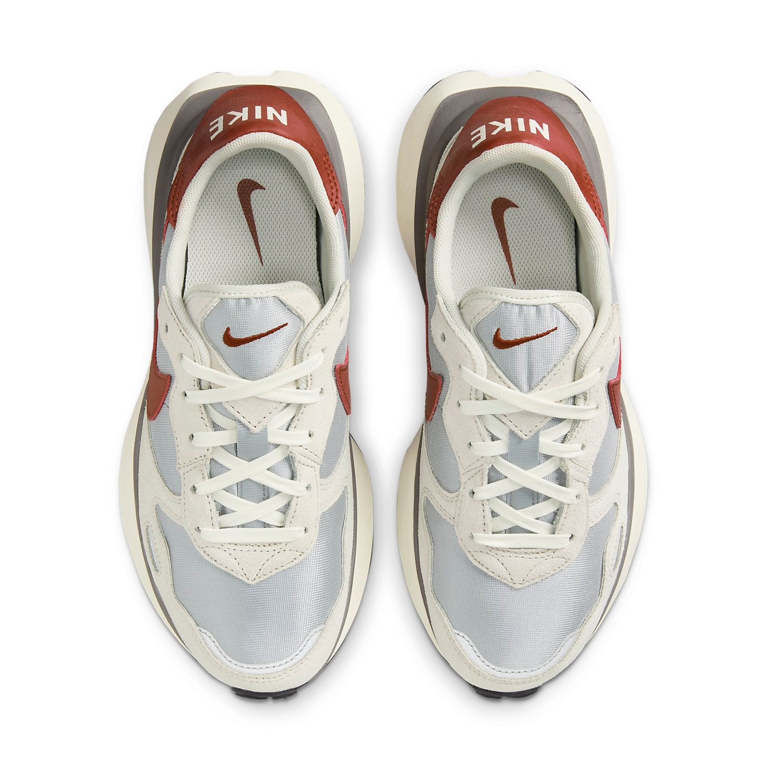 (WMNS) Nike Phoenix Waffle 'Light Bone Rugged Orange' FD2196-001 - 3