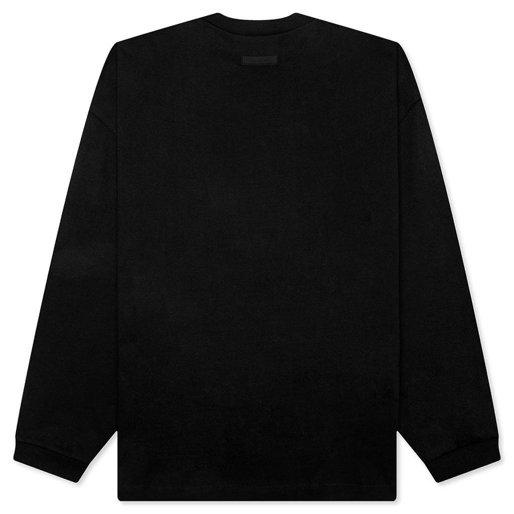 L/S T-SHIRT - JET BLACK - 2