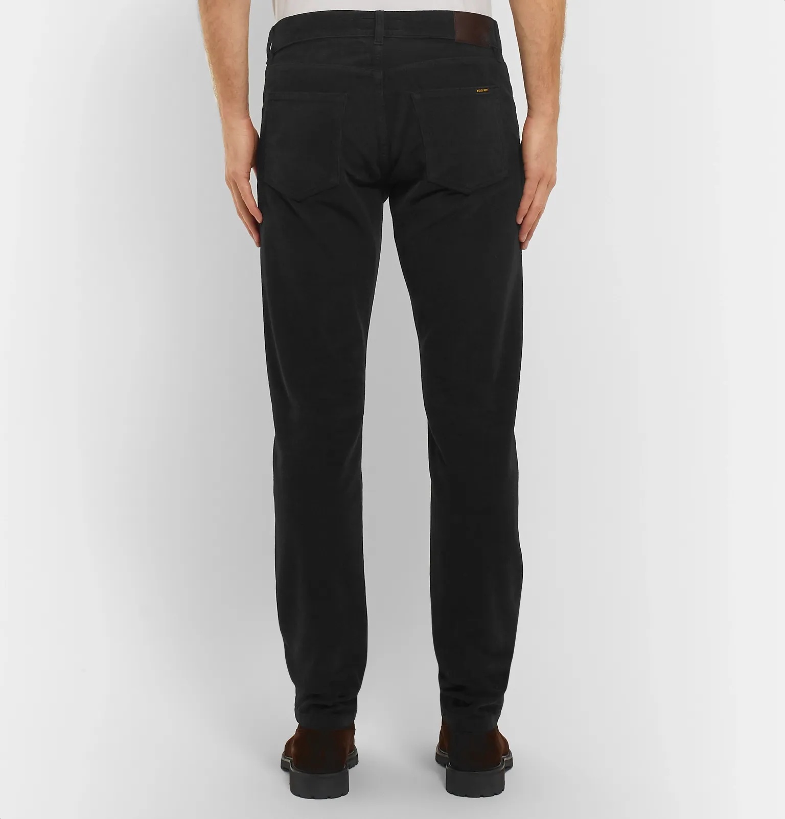 Longton Slim-Fit Cotton-Corduroy Trousers - 10