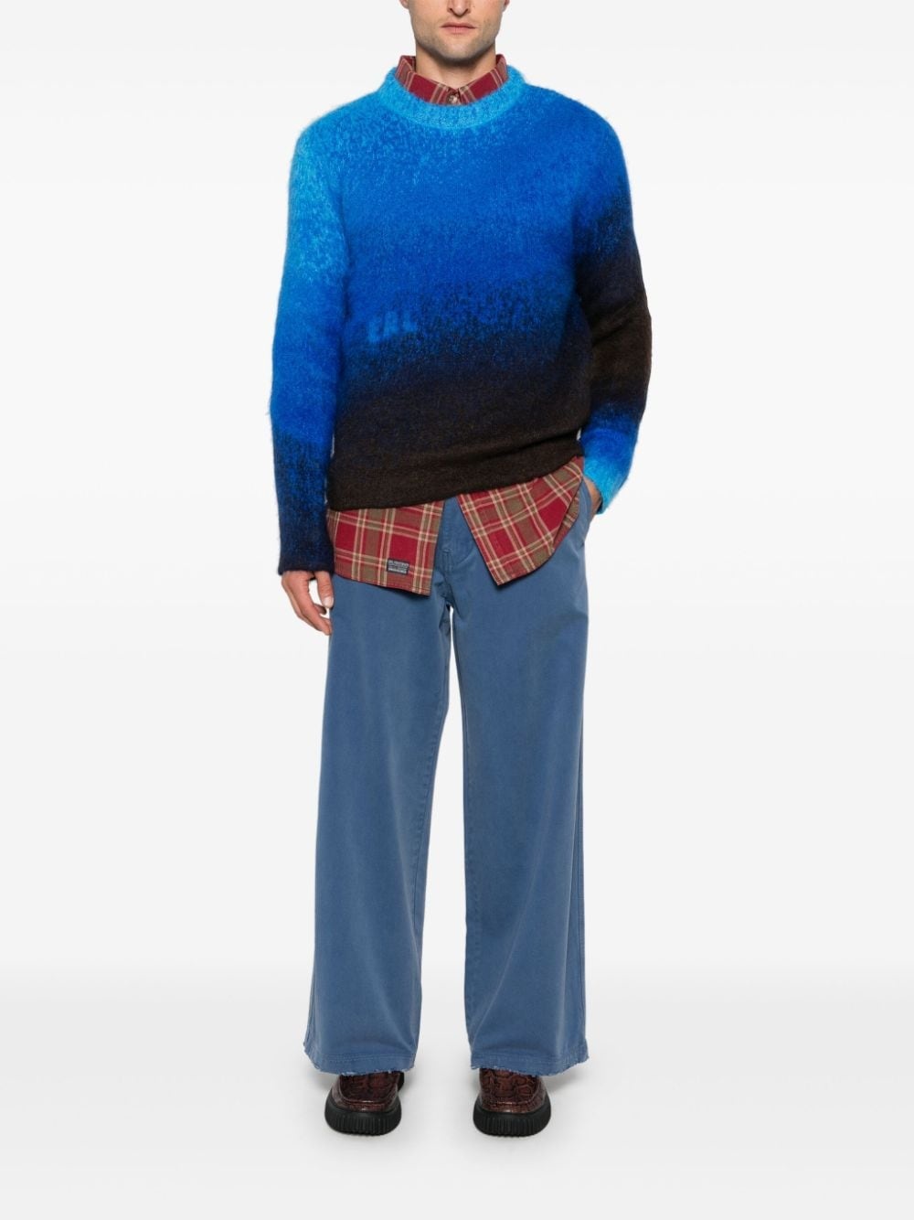 gradient-effect sweater - 2