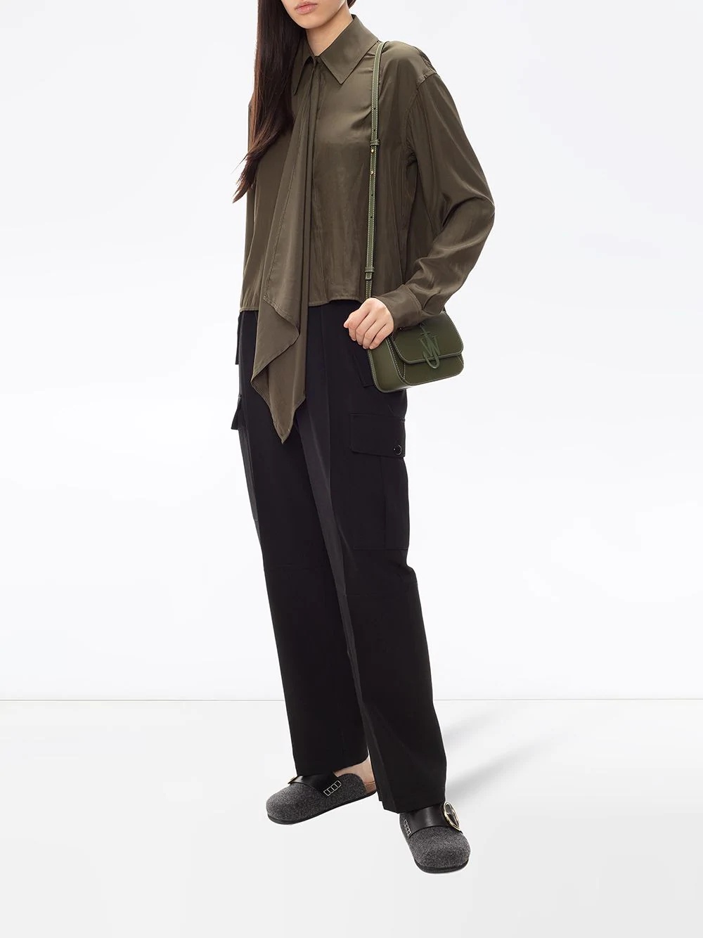 double hem cargo trousers - 2