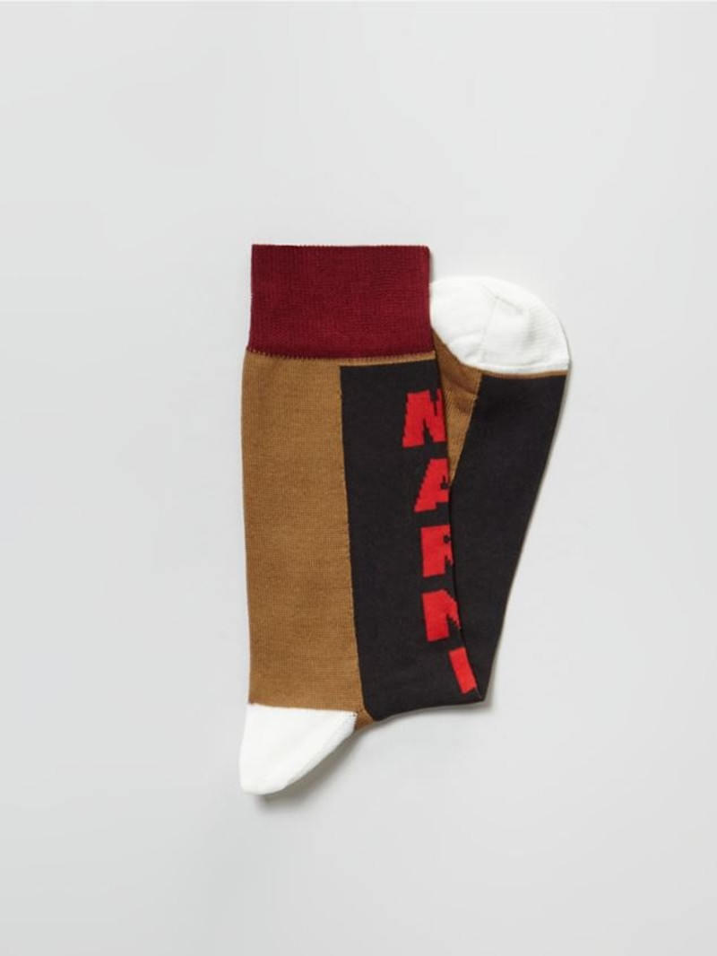 Marni MERCERISED COTTON AND NYLON BLEND SOCK outlook