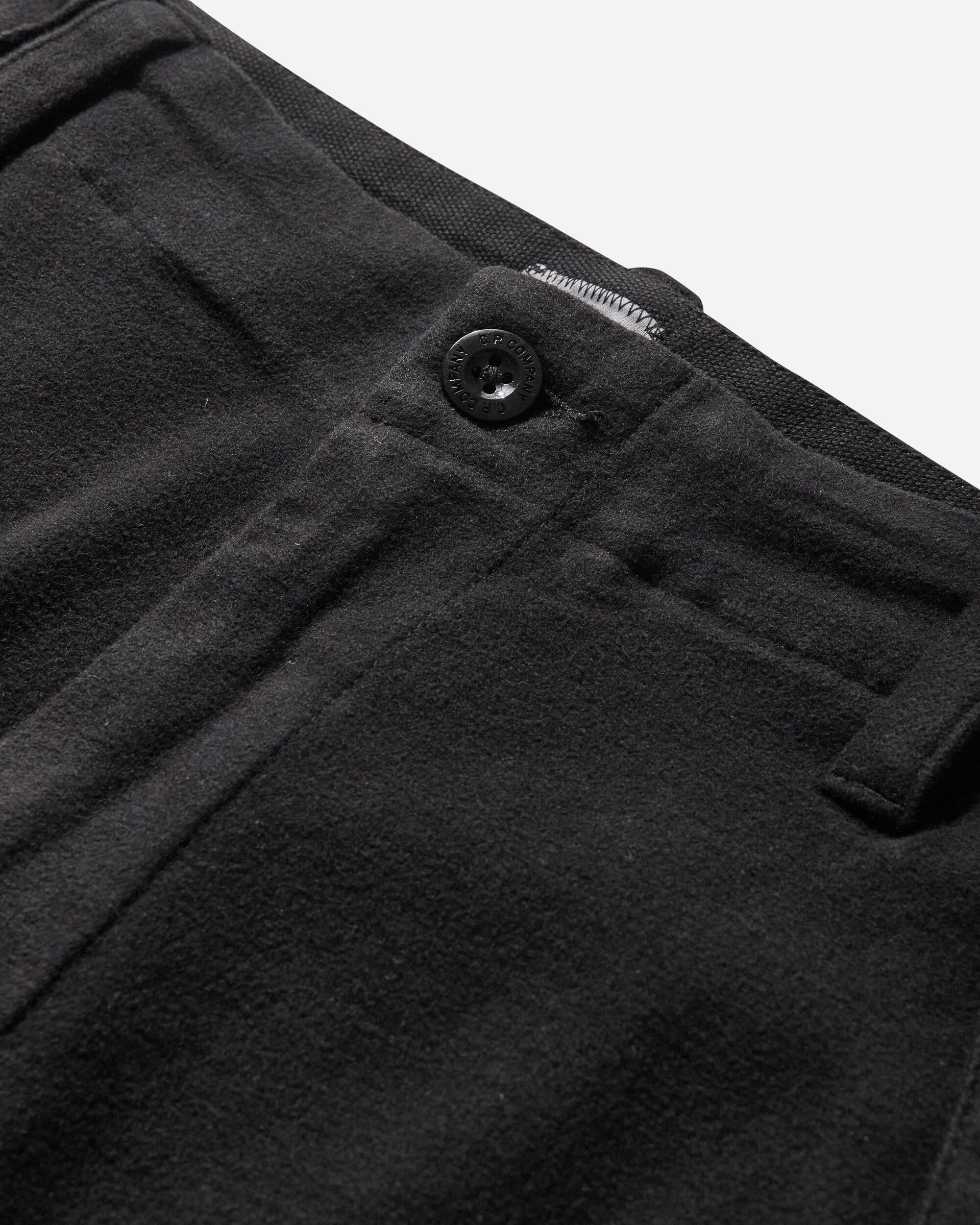 Men's Moleskin Cargo Pants Black - 3