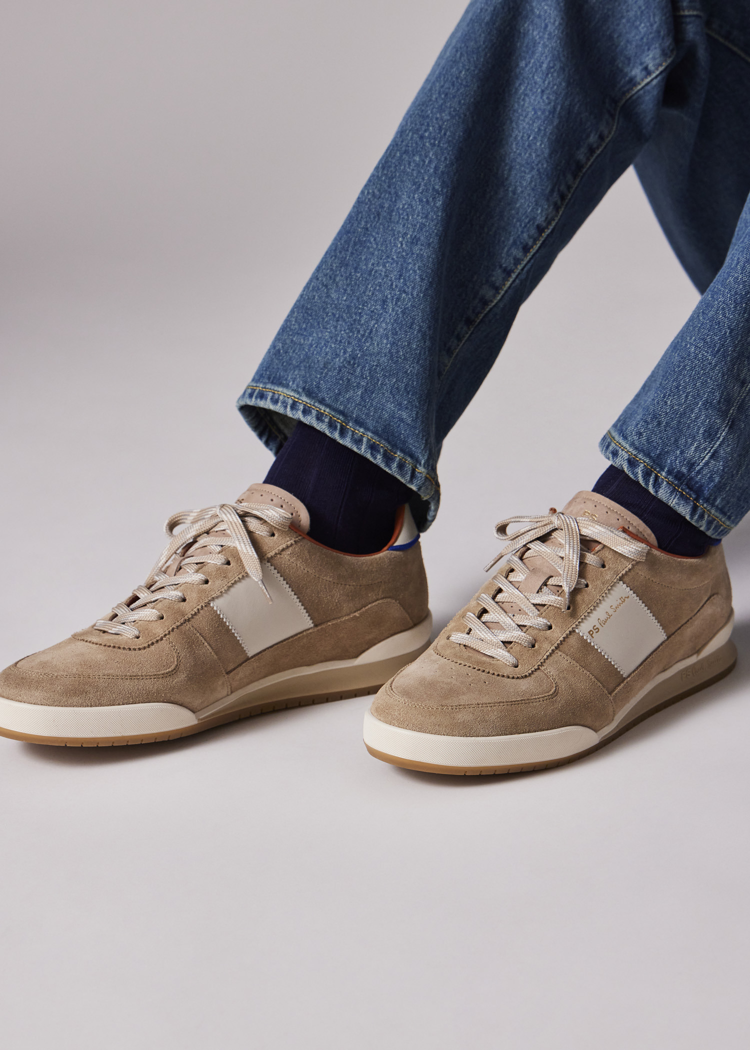 Tan Suede 'Rye' Trainers - 6