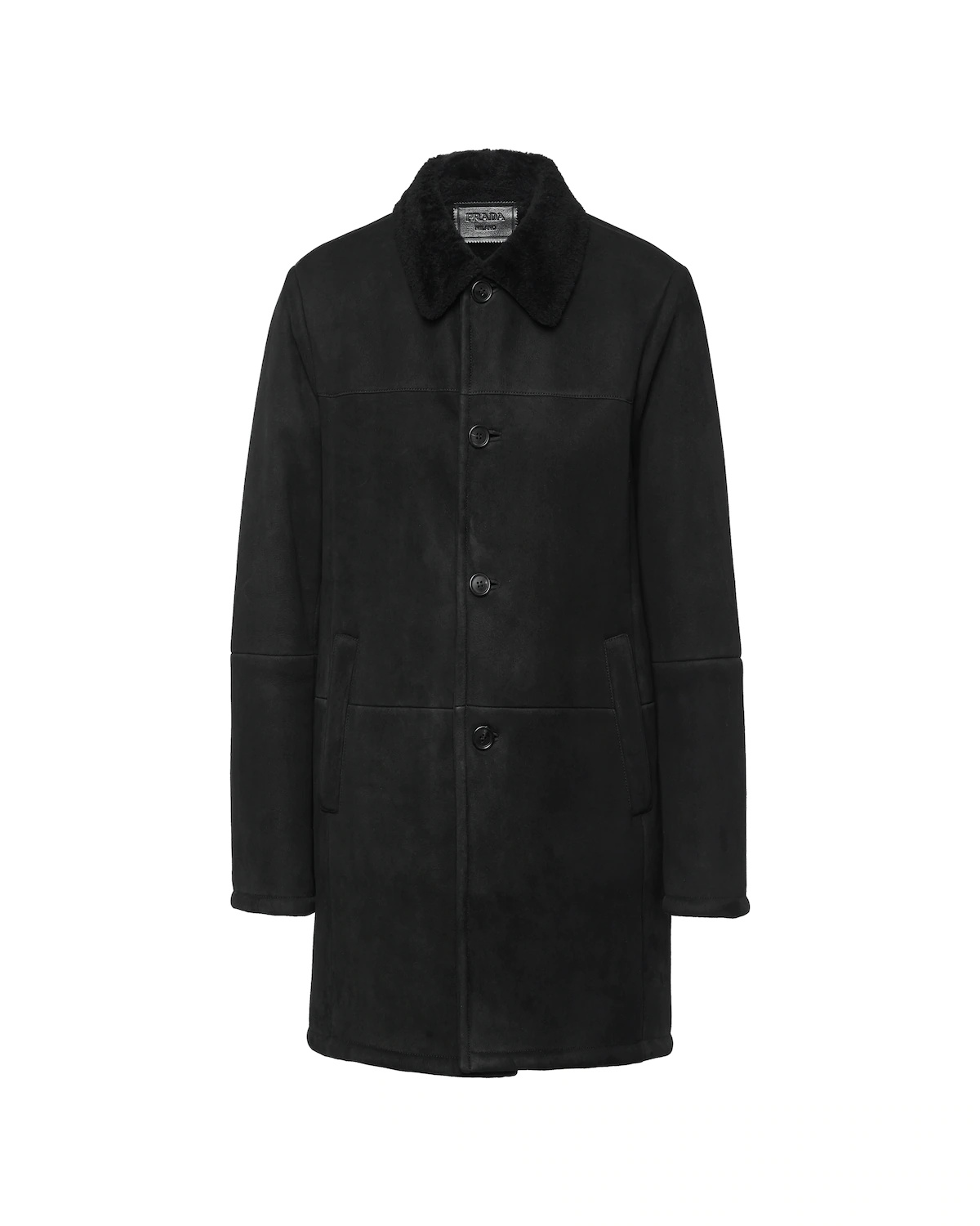 Suede sheepskin coat - 1