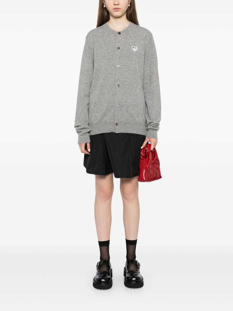 Comme des Garçons PLAY wool cardigan outlook