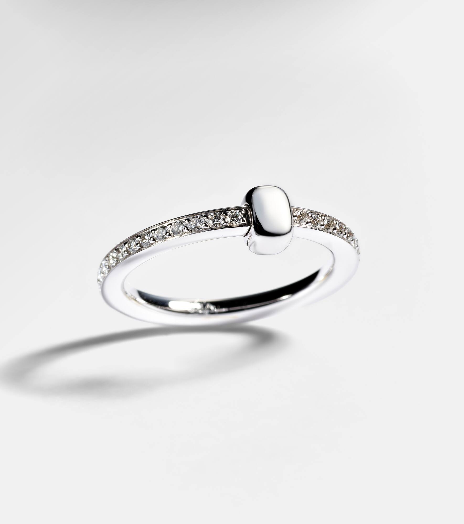 Pomellato Together 18kt white gold ring with diamonds - 5