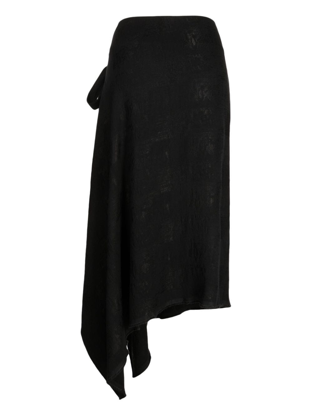 wraparound high-waist skirt - 2