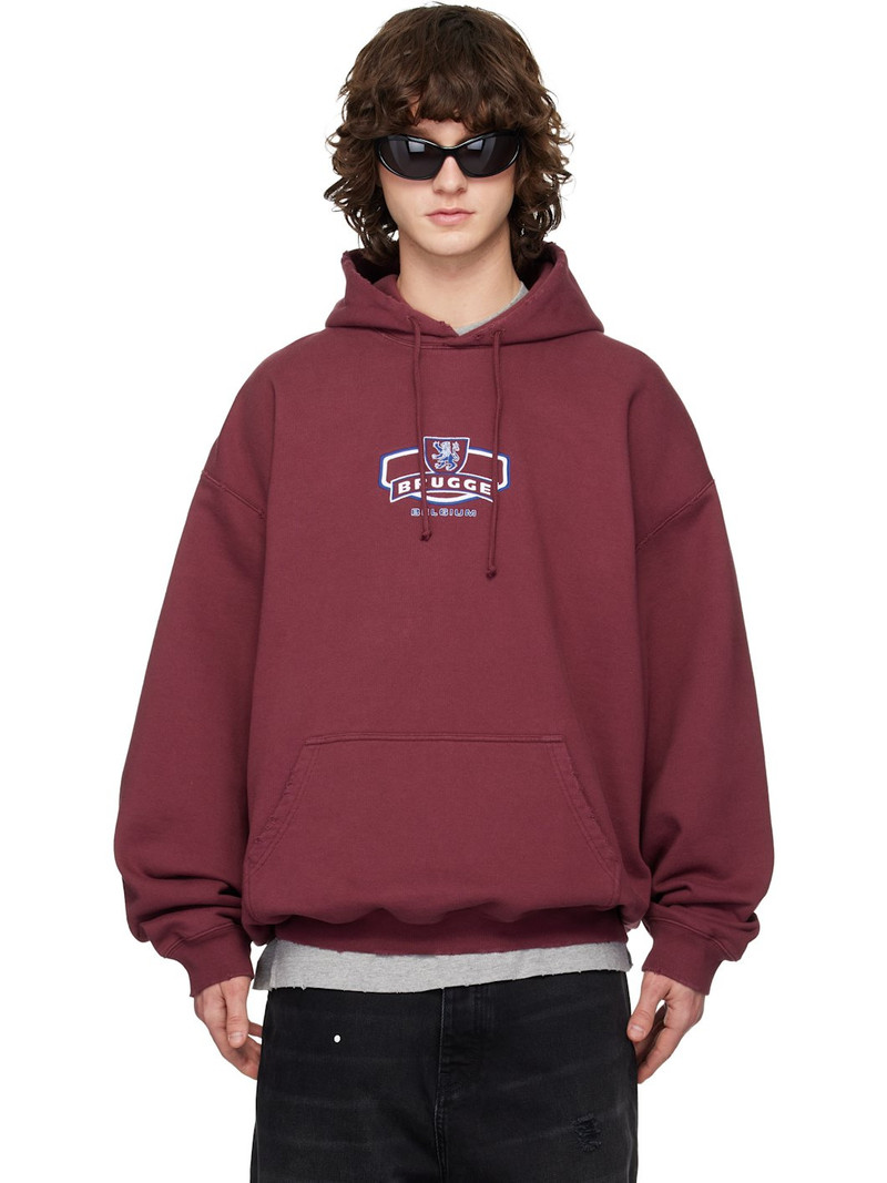 Red 'Brugge' Tourist Hoodie 1