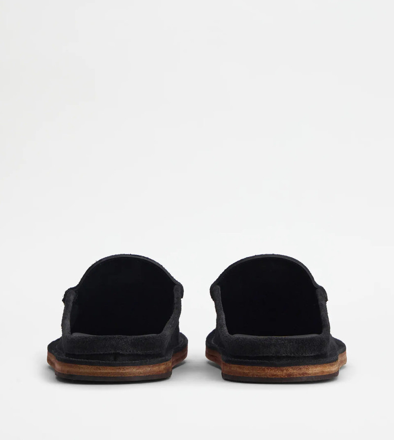 Tod's SABOTS IN SUEDE - BLACK outlook