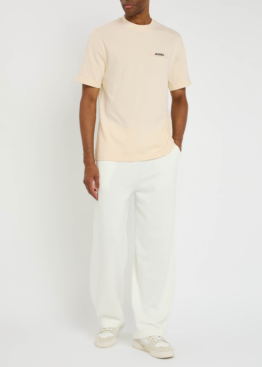 Jacquemus Le T-shirt Gros Grain Cotton T-shirt - 4