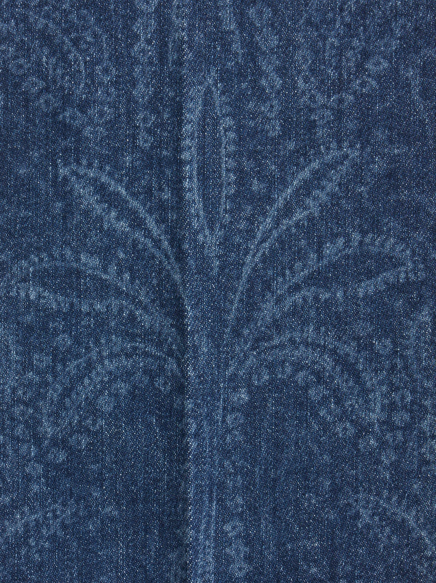 FLARED JEANS WITH PALM TREES - 7
