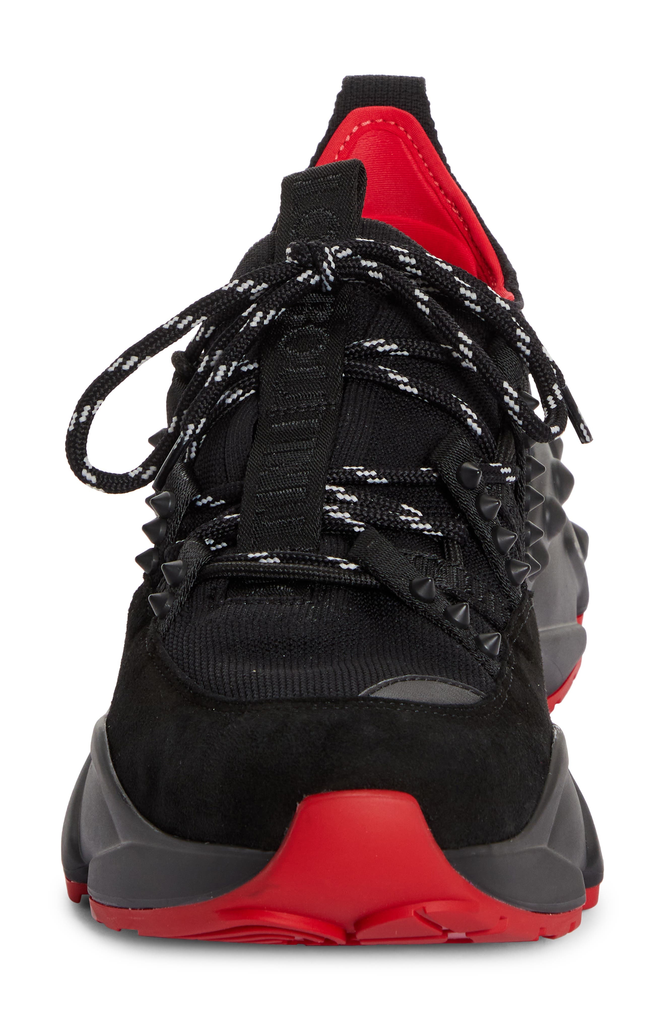 Christian Louboutin Trail 'n' Run Spike Sneaker in Black at Nordstrom - 4