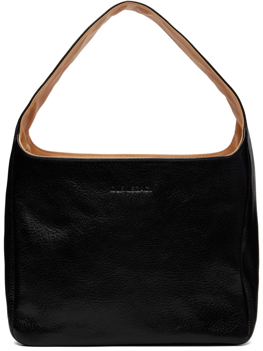Black Brick Messenger Bag - 1