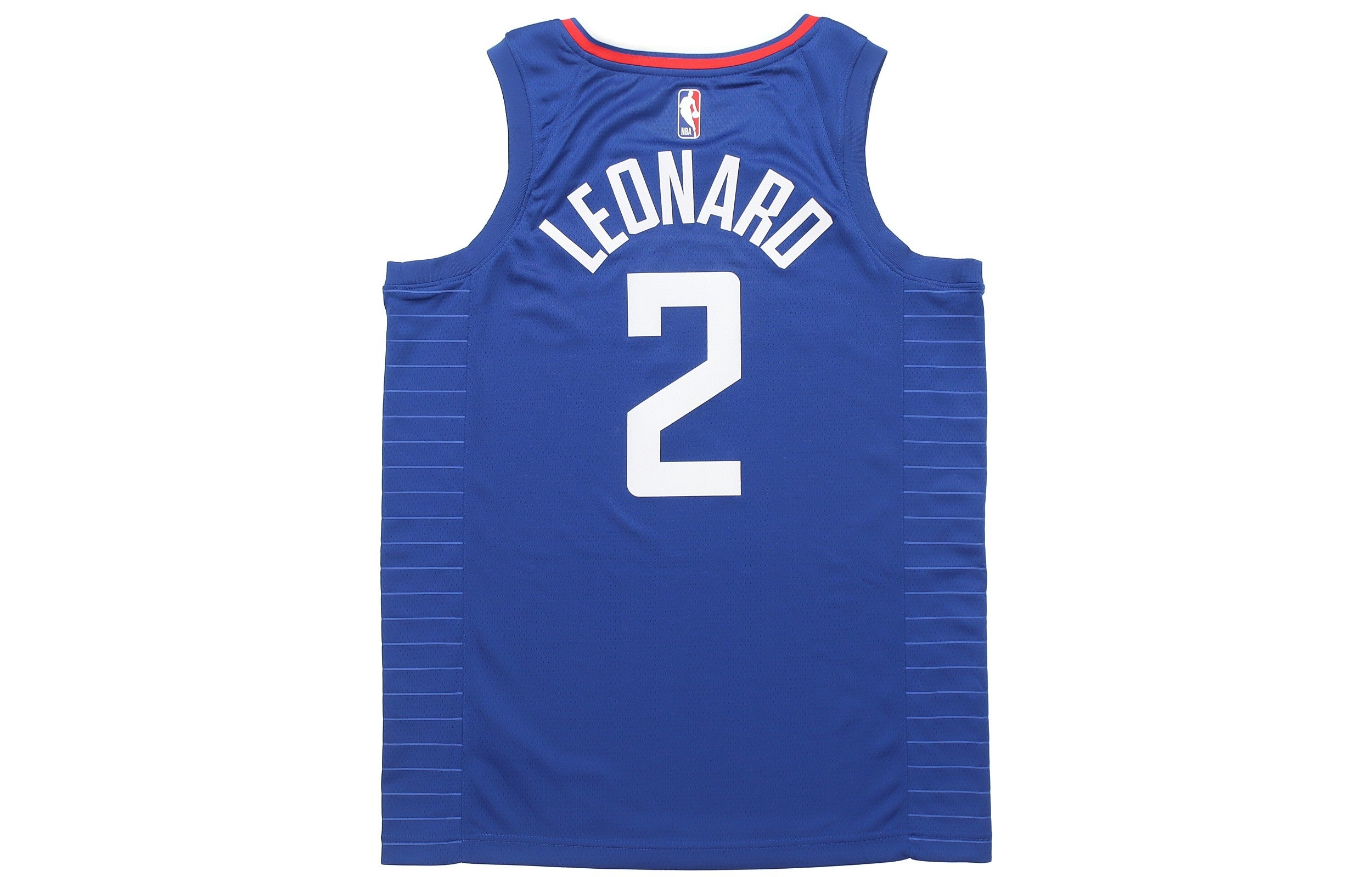 Nike NBA Sports Basketball Jersey SW Fan Edition Los Angeles Clippers Leonard 2 Blue CW3668-402 - 2