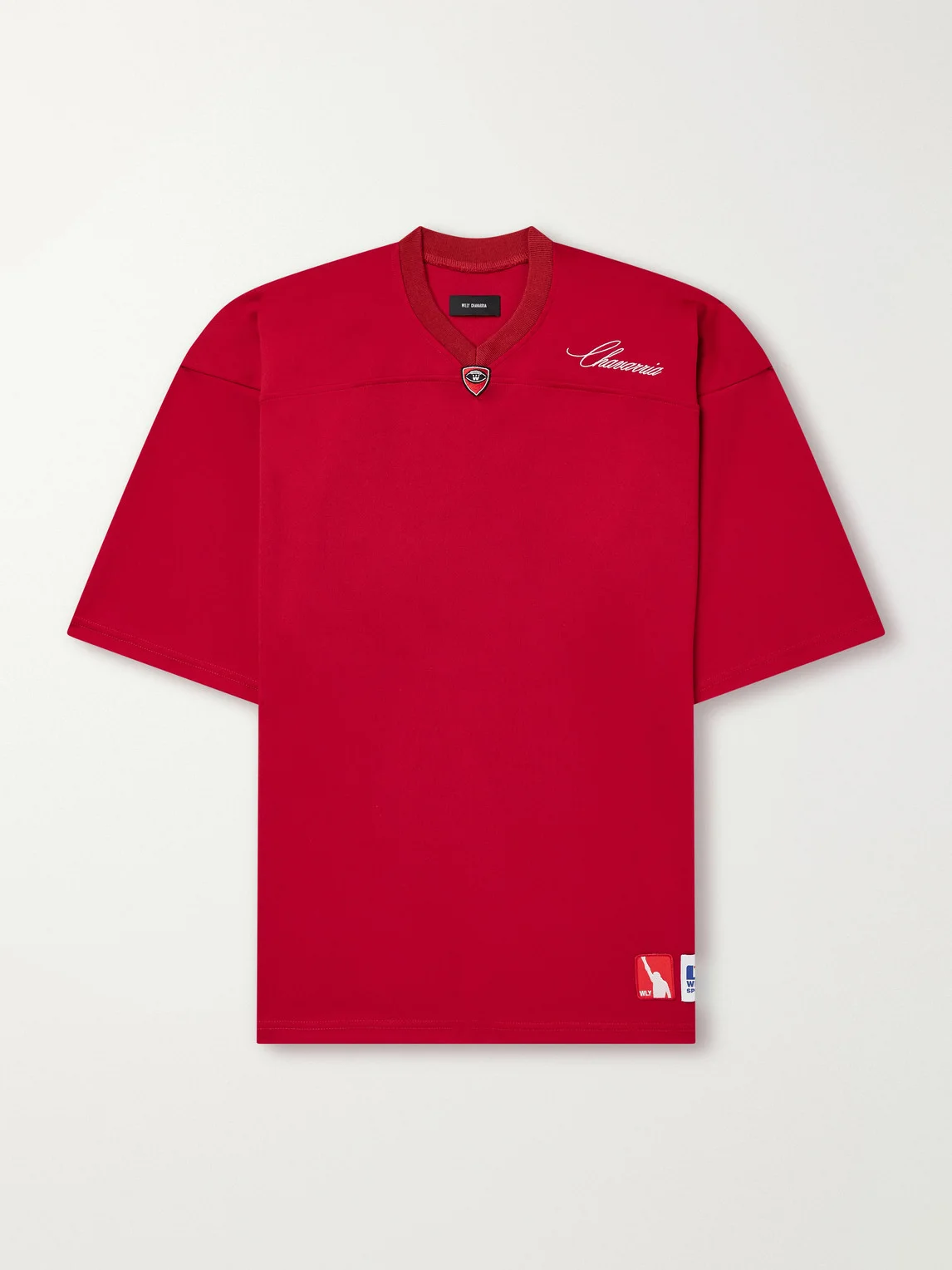 Embroidered Jersey T-Shirt - 1