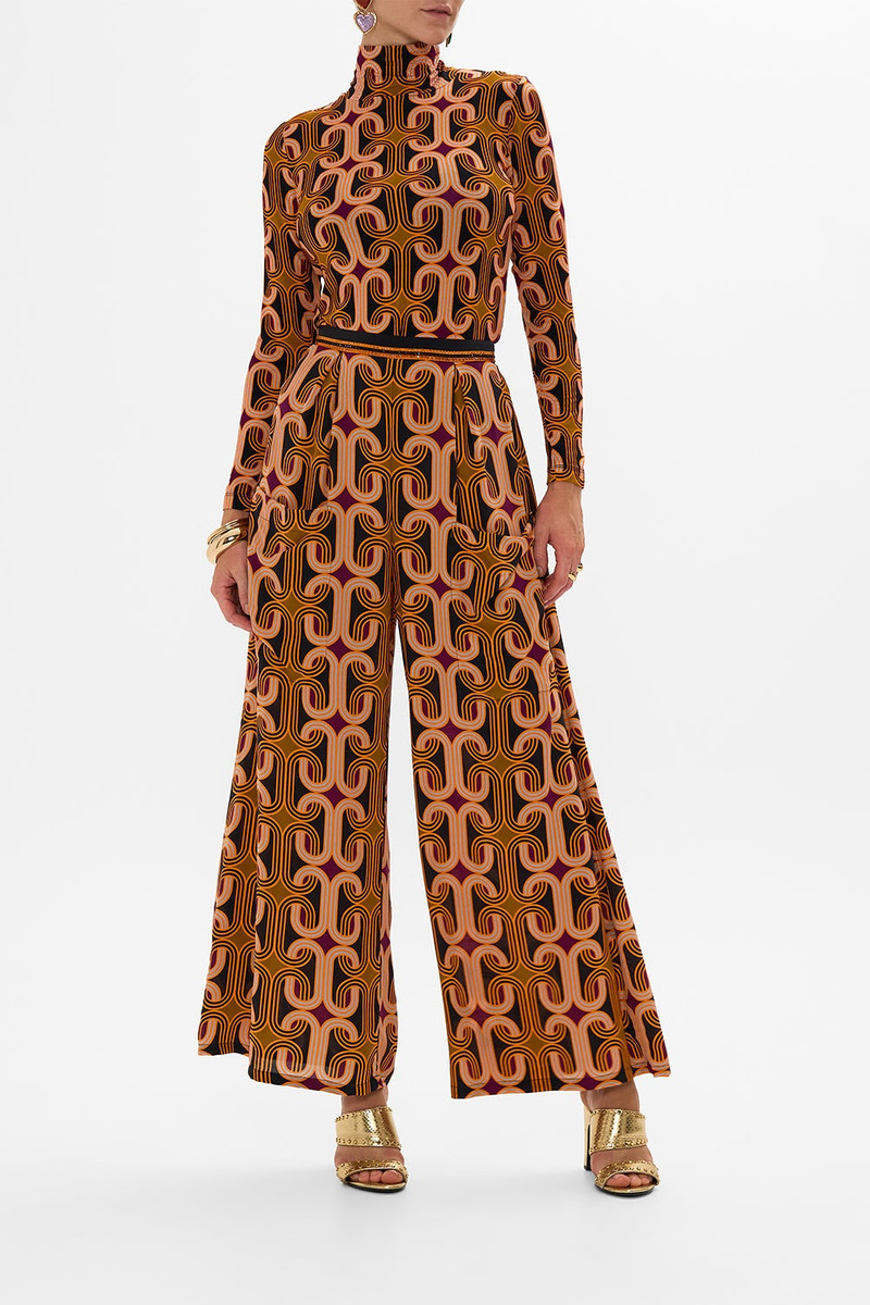 CAMILLA WIDE LEG TROUSER WITH FRONT POCKETS outlook