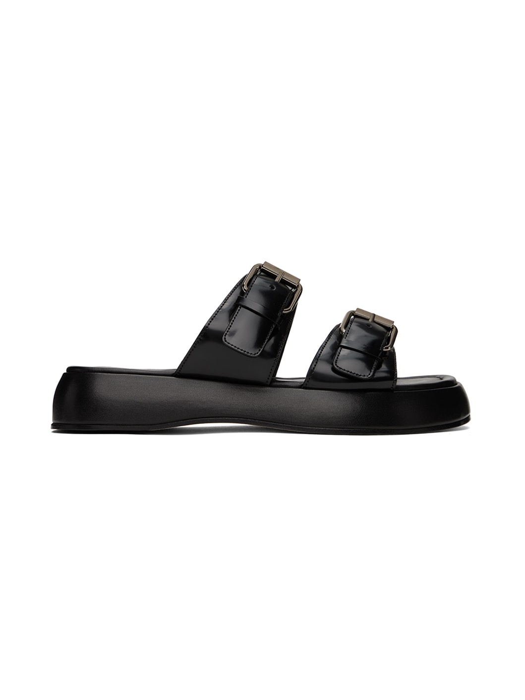 Black Wyatt Sandals - 1