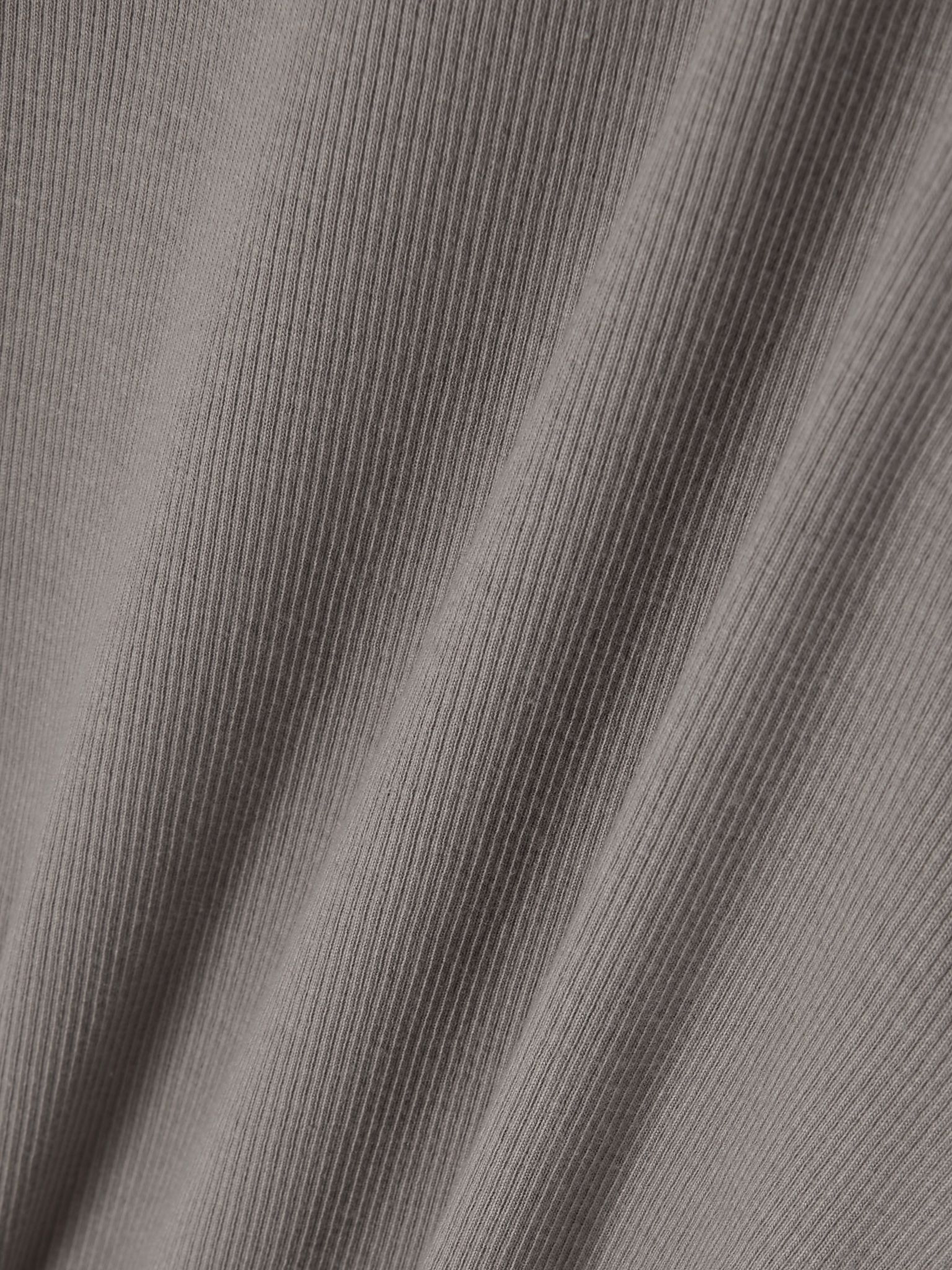 Ribbed-knit bodysuit Gray - 4