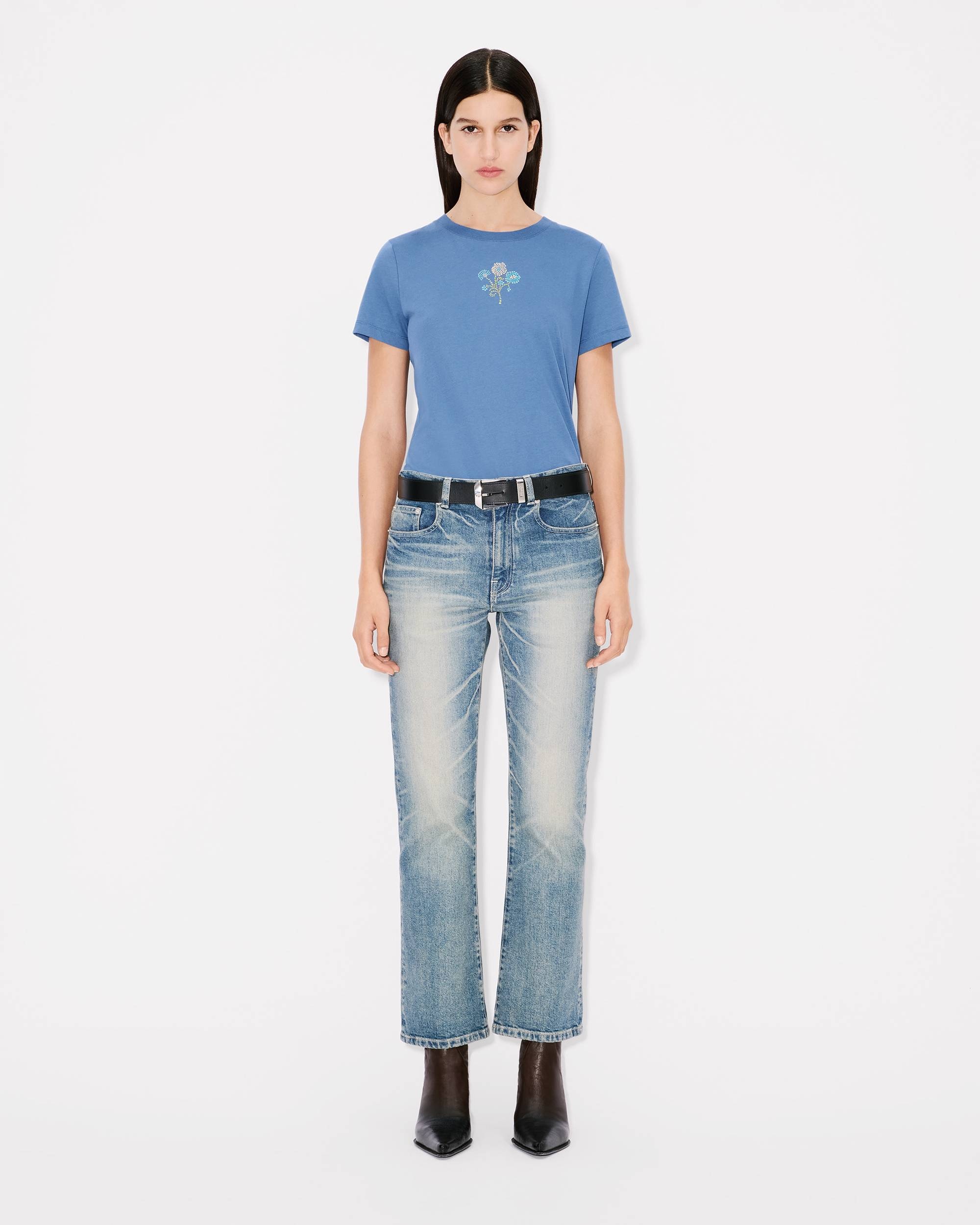 'KENZO Jungle Flower' T-shirt in cotton - 5
