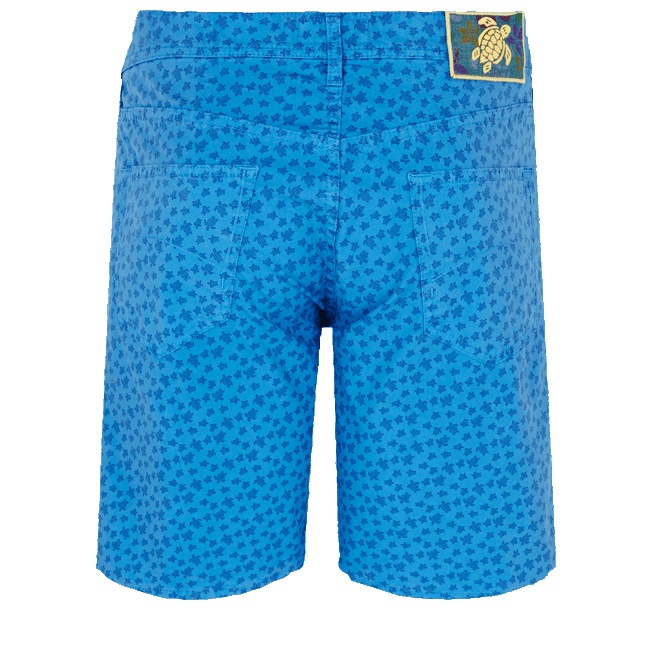 Men Cotton Bermuda Shorts Micro Ronde Des tortues - 2