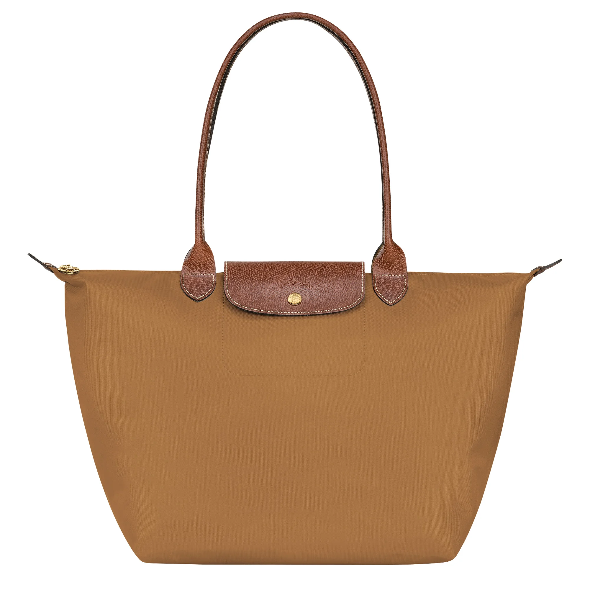 Le Pliage Original L Tote bag Fawn - Recycled canvas - 1