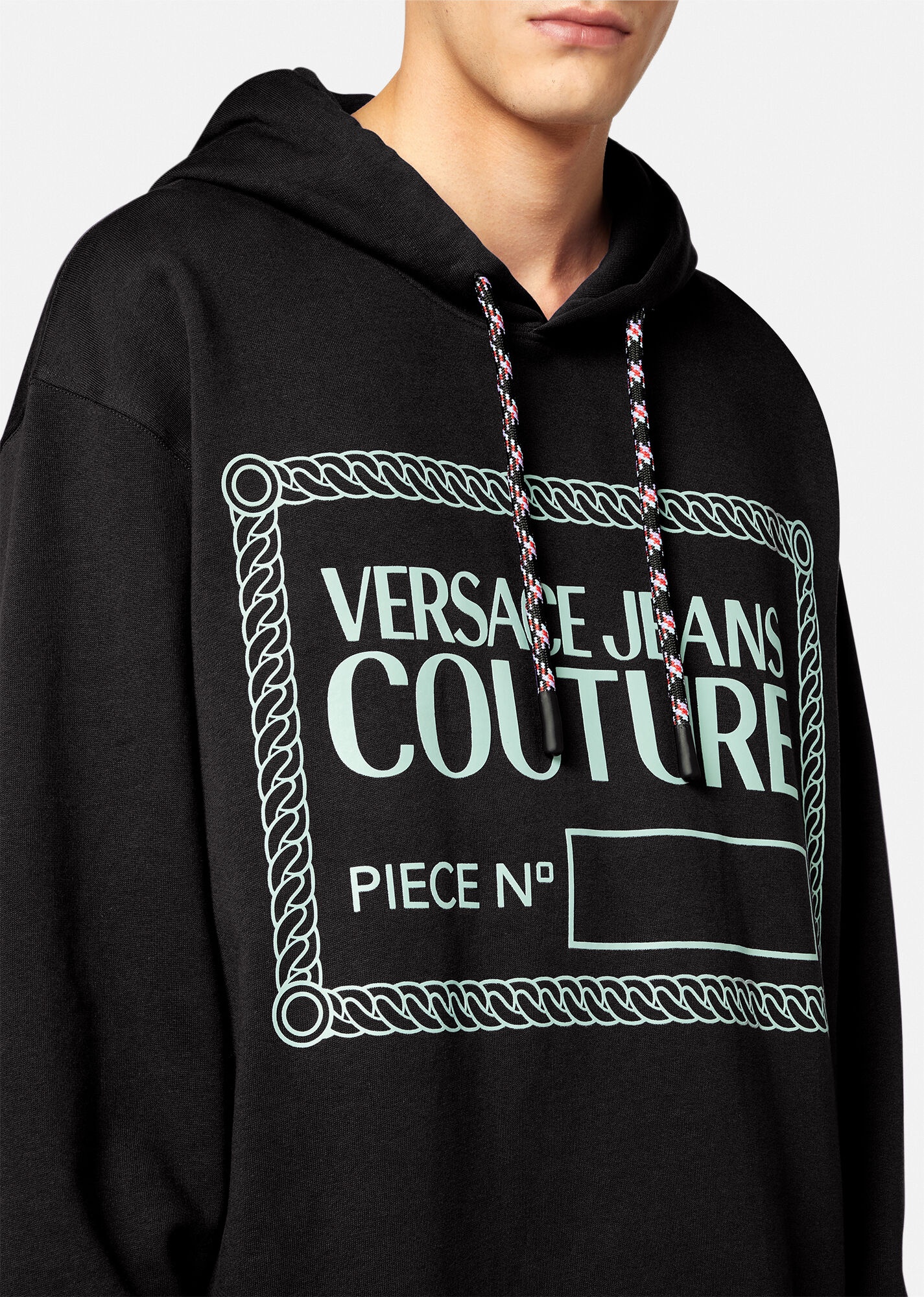 Piece Number Logo Hoodie - 5