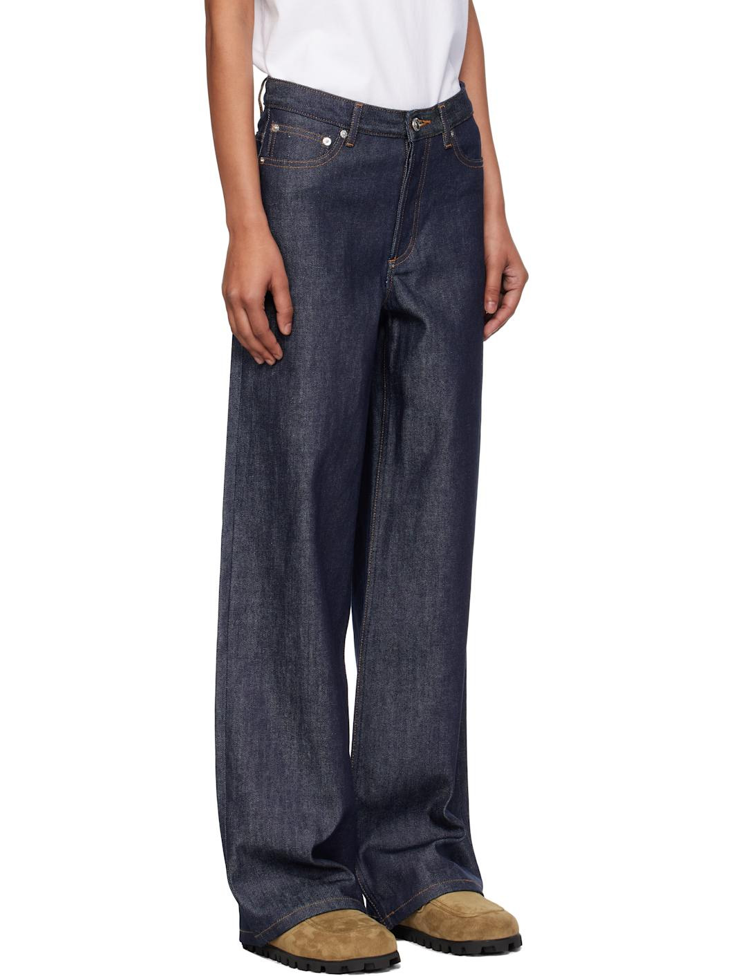 Navy Elisabeth Jeans - 2